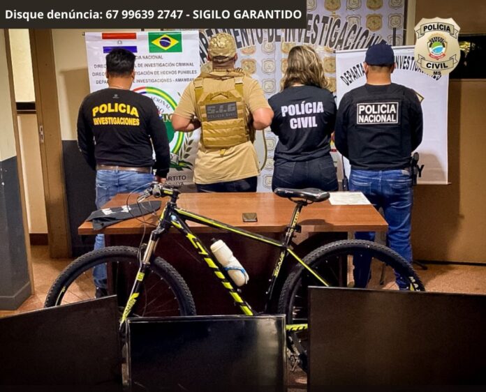 Ação conjunta entre a Polícia Civil e Polícia Nacional do Paraguai resulta na recuperação de objetos furtados em Ponta Porã
