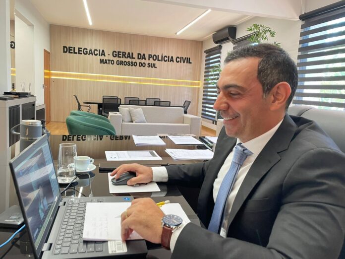 Delegado-Geral da Polícia Civil do Mato Grosso do Sul se reúne com membros do Conselho Nacional dos Chefes de Polícia – CONCPC e Ministério da Justiça para tratar de aquisição de equipamentos