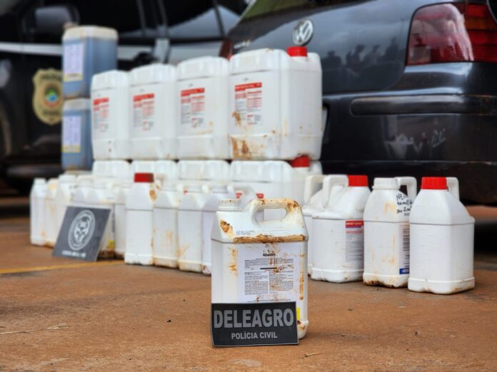 Dois são presos pela Polícia Civil em Costa Rica por Dois são presos pela Polícia Civil em Costa Rica por receptação e crime ambiental