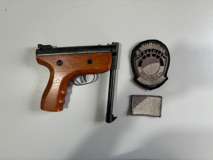 Indivíduo é preso pela Polícia Civil em Naviraí por posse Indivíduo é preso pela Polícia Civil em Naviraí por posse irregular de arma de fogo