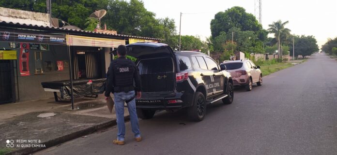 Polícia Civil cumpre mandado de prisão preventiva e de busca Polícia Civil cumpre mandado de prisão preventiva e de busca e apreensão em Corumbá