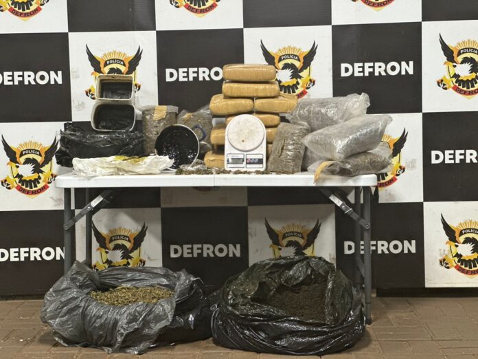 Polícia Civil desarticula laboratório de produção de haxixe em Ponta Polícia Civil desarticula laboratório de produção de haxixe em Ponta Porã