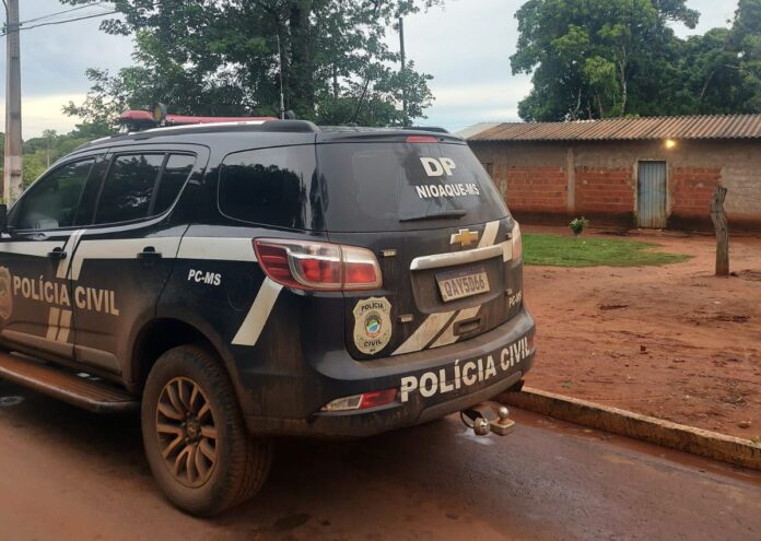 Polícia Civil prende em flagrante homem suspeito de ter matado Polícia Civil prende em flagrante homem suspeito de ter matado idoso em Nioaque