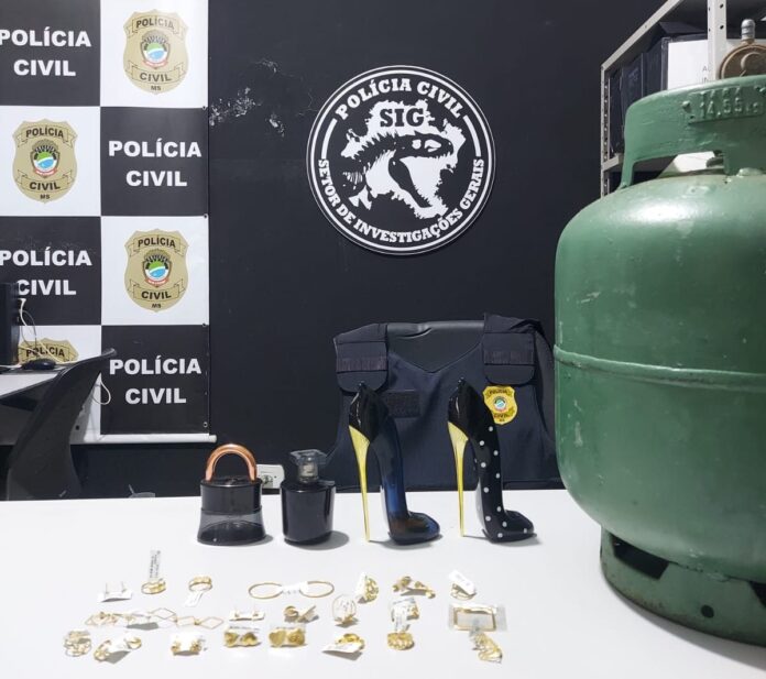 Polícia Civil prende homem por furto qualificado a residência, em Nioaque