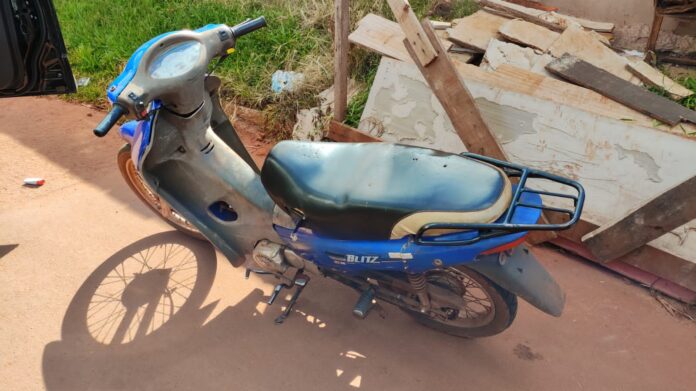 Policiais civis frustram furto de moto em Ponta Porã Policiais civis frustram furto de moto em Ponta Porã