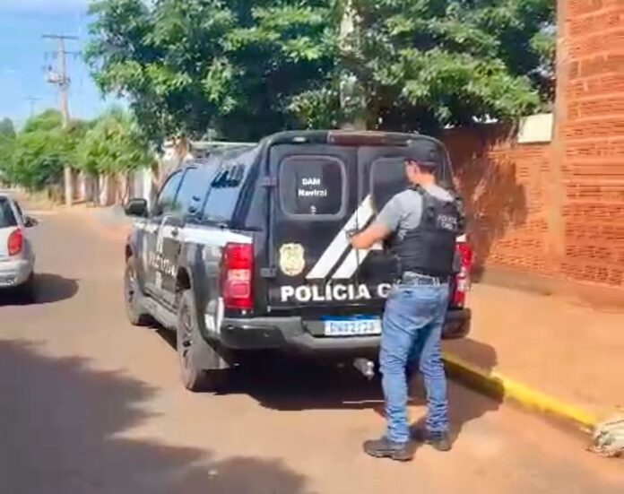 Autor de homicídio e feminicídio tentado é preso pela Polícia Autor de homicídio e feminicídio tentado é preso pela Polícia Civil em Naviraí