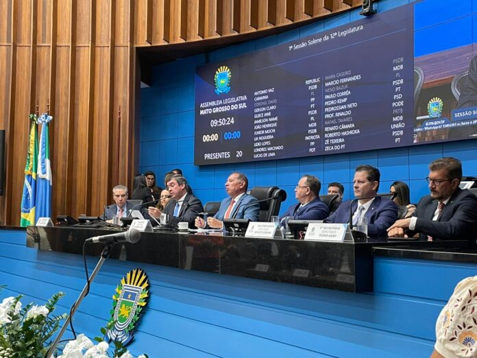 Delegado-Geral participa da abertura dos trabalhos legislativos na Assembleia Legislativa Delegado-Geral participa da abertura dos trabalhos legislativos na Assembleia Legislativa do Mato Grosso do Sul