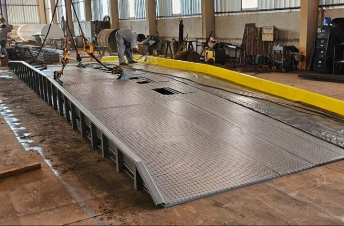 Estrutura que permite obra sem fechar ponte sobre o rio Estrutura que permite obra sem fechar ponte sobre o rio Paraguai será instalada no fim de semana