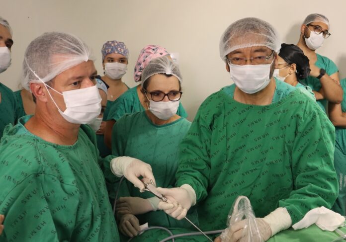 Hospital Regional opera bebê ainda no útero da mãe, procedimento Hospital Regional opera bebê ainda no útero da mãe, procedimento inédito na unidade