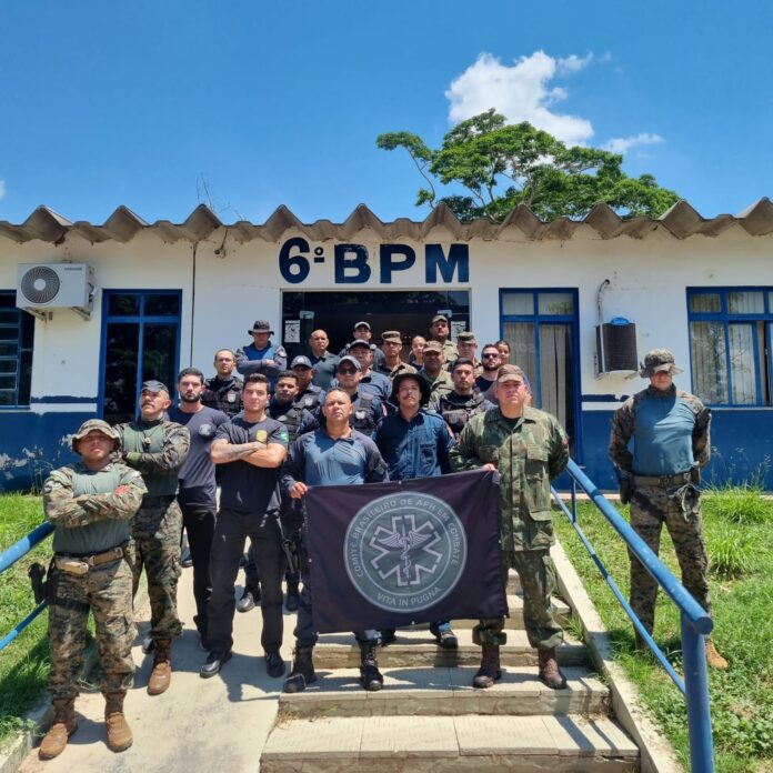 Militares do 6º Batalhão de Polícia Militar participam do curso de APH de combate