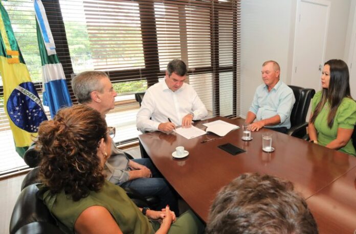 Convênio prefeitura de Coronel Sapucaia Foto Saul Schramm