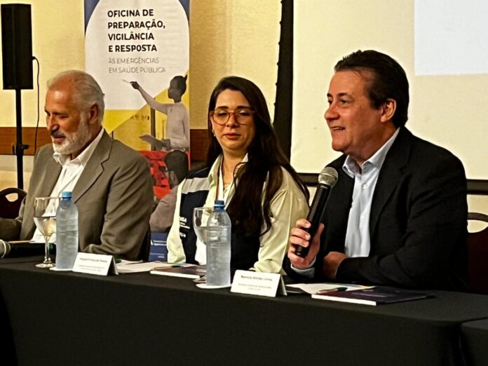 Com foco na preparação, vigilância e resposta às emergências em Com foco na preparação, vigilância e resposta às emergências em saúde pública, SES e Ministério da Saúde realizam oficina em MS