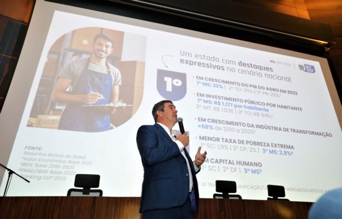 Com maior crescimento do país, governador defende agro sustentável em Com maior crescimento do país, governador defende agro sustentável em MS