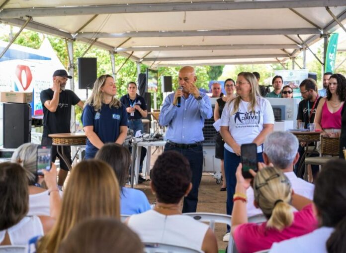 Drive Thru da Reciclagem segue até sábado promovendo ações de sustentabilidade