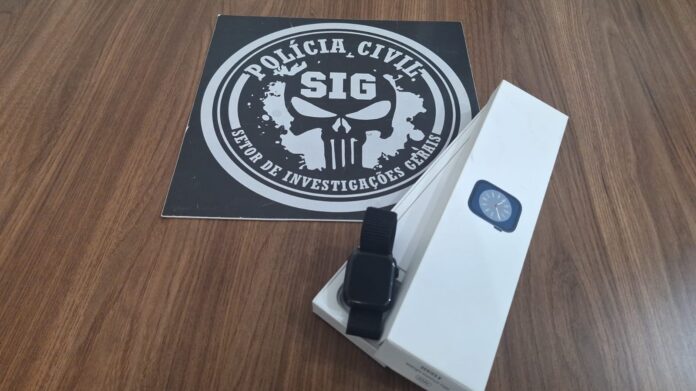 Em Três Lagoas, Polícia Civil recupera relógio inteligente de alto valor e identifica o autor do furto e o receptador