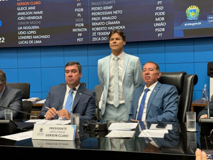 Gerson reforça compromisso da ALEMS com o debat e parceria em favor do povo