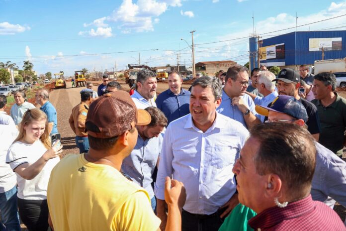 Governo de MS investe em infraestrutura urbana nas principais vias Governo de MS investe em infraestrutura urbana nas principais vias de Dourados