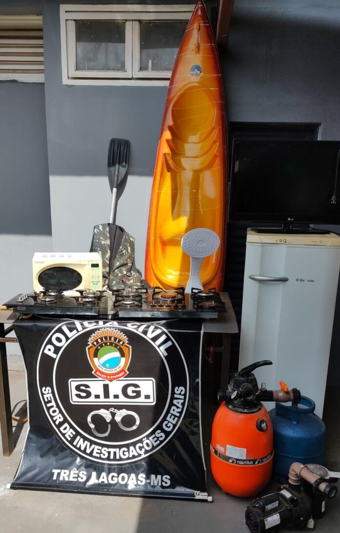 Polícia Civil esclarece série de furtos praticados em Três Lagoas Polícia Civil esclarece série de furtos praticados em Três Lagoas e prende a receptadora em flagrante