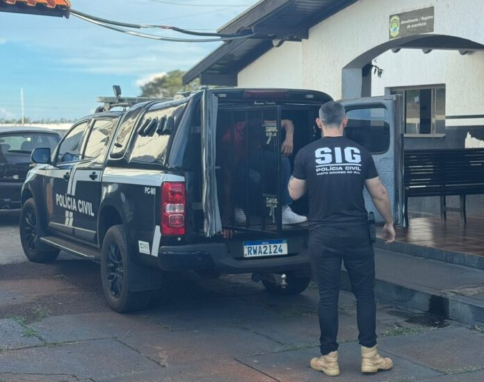 Polícia Civil prende autor de tráfico de drogas em Caarapó