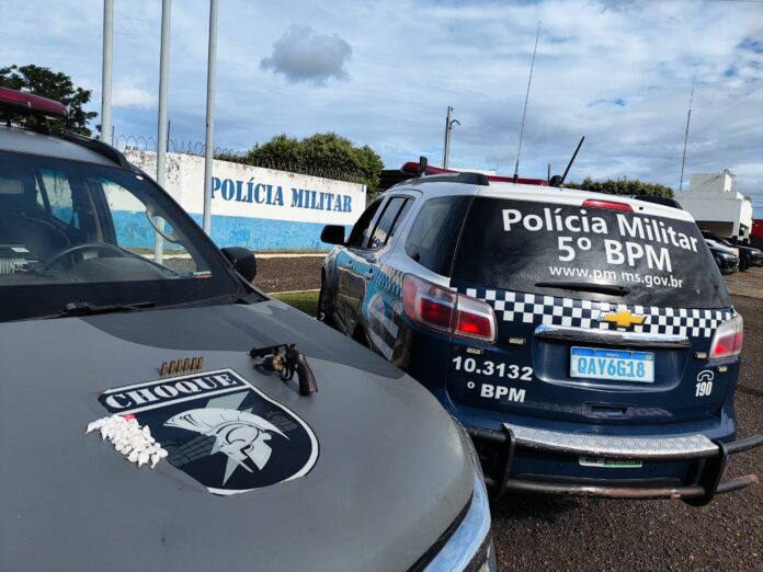 Polícia Militar localiza revólver utilizado em disparos contra moradores em Polícia Militar localiza revólver utilizado em disparos contra moradores em Sonora