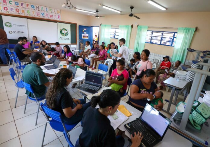 Sem deixar ninguém para trás, 3º MS em Ação leva Sem deixar ninguém para trás, 3º MS em Ação leva sorrisos, cidadania, justiça e direitos a indígenas de Paranhos