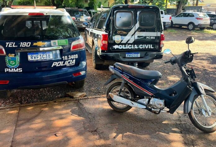 Ação conjunta entre as Polícias Civil e Militar resulta na prisão de um homem em flagrante em Ponta Porã