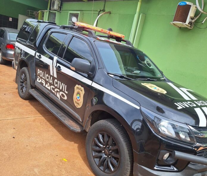 Autor de homicídio ocorrido em Santa Catarina foi preso pela Autor de homicídio ocorrido em Santa Catarina foi preso pela Polícia Civil do Mato Grosso do Sul