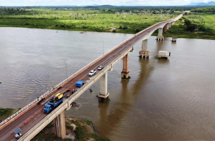 BR-262: Ponte sobre o Rio Paraguai em Corumbá vai receber Ponte sobre o Rio Paraguai Foto Saul Schramm