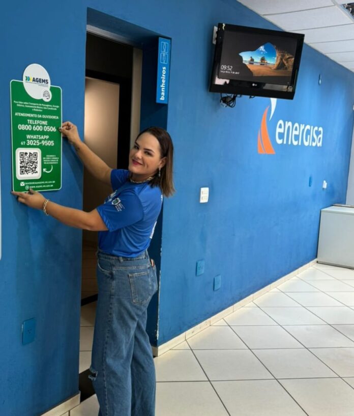 Conduzindo a regulação com dedicação e empatia, Anahi leva o Conduzindo a regulação com dedicação e empatia, Anahi leva o nome da AGEMS para mais perto das pessoas