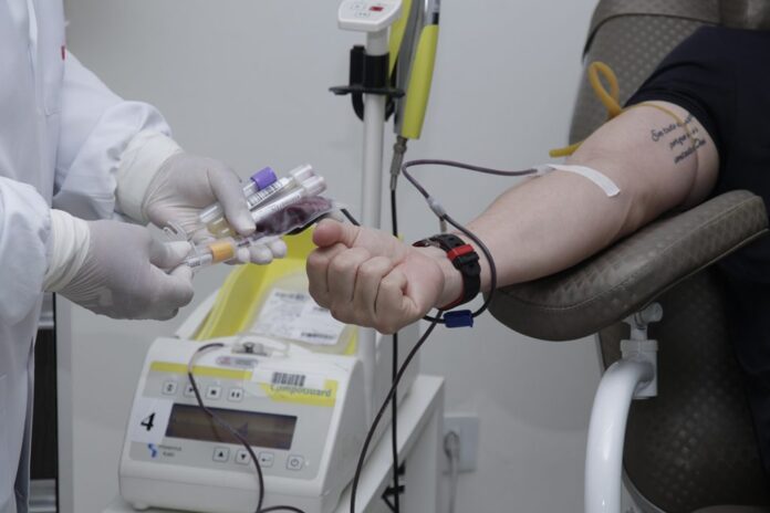 Detran-MS promove doação coletiva e alerta sobre a demanda por Detran-MS promove doação coletiva e alerta sobre a demanda por bolsa de sangue em acidentes de trânsito