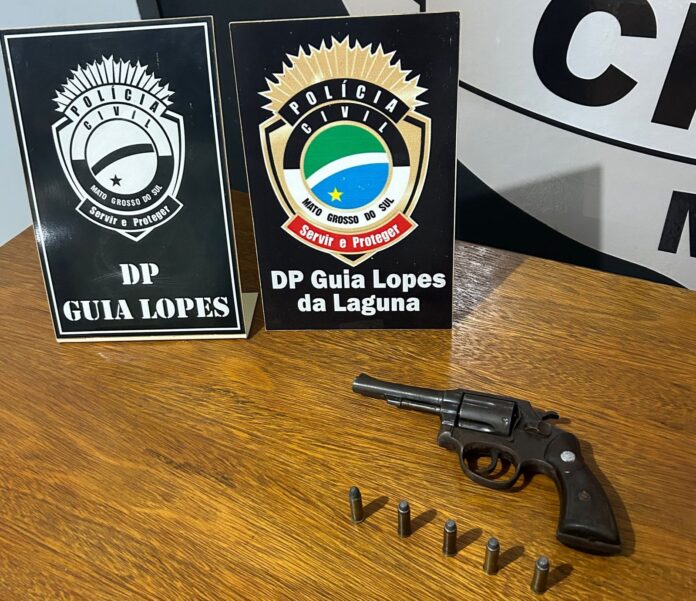 Em Guia Lopes, Polícia Civil localiza e apreende arma de Em Guia Lopes, Polícia Civil localiza e apreende arma de fogo e munições utilizadas por homem acusado de atirar contra o genro