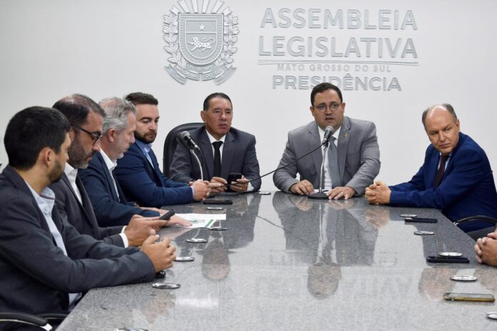 Gerson destaca protagonismo de MS na transição energética ao lançar Gerson destaca protagonismo de MS na transição energética ao lançar Frente Parlamentar