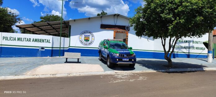 PMA de Águas do Miranda autua e paralisa atividades de PMA de Águas do Miranda autua e paralisa atividades de pesqueiro por falta de licença ambiental