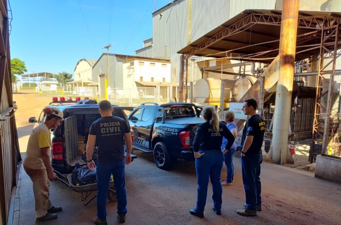 Polícia Civil realiza incineração de mais de 1 tonelada de entorpecentes em Vicentina