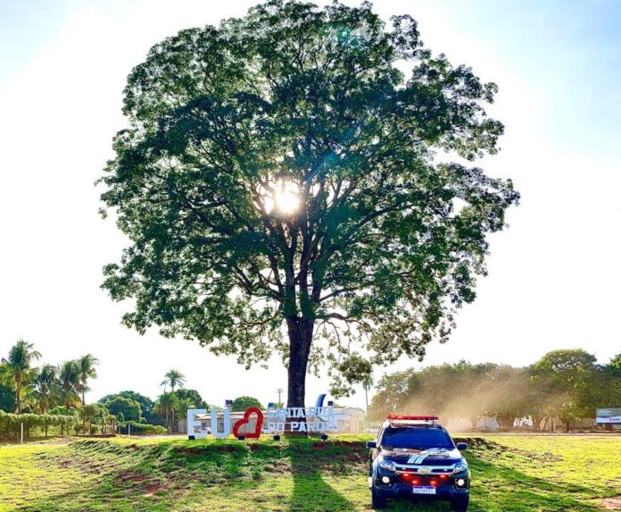 Trator furtado em São Paulo é apreendido em Santa Rita do Pardo, pela Polícia Civil
