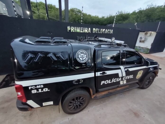 Três homens são presos por receptação em Jardim Três homens são presos por receptação em Jardim