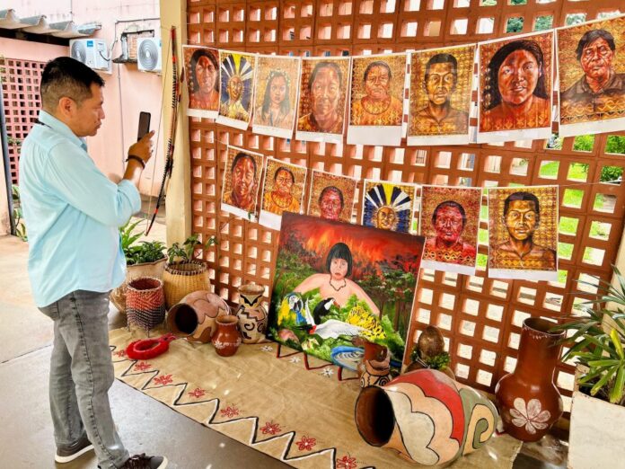 ‘Aldear Espaços’ é ação da Cidadania que leva cultura indígena ‘Aldear Espaços’ é ação da Cidadania que leva cultura indígena a prédios públicos