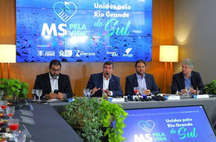 Escolas e forças de segurança de MS terão postos de Escolas e forças de segurança de MS terão postos de arrecadação para vítimas das enchentes