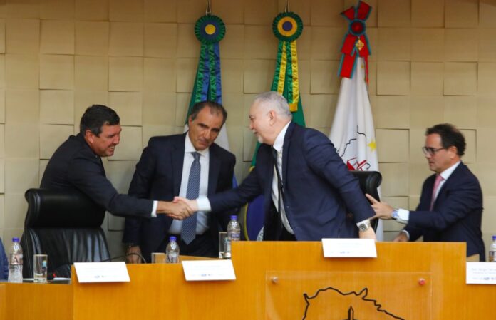 Governador destaca apoio ao esporte de MS em evento nacional Governador destaca apoio ao esporte de MS em evento nacional da justiça desportiva