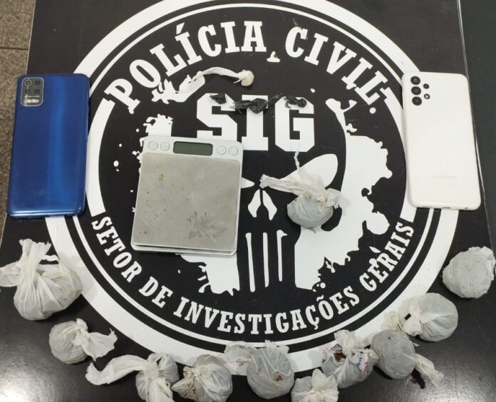 Mulher é presa pela Polícia Civil em Aquidauana, por tráfico Mulher é presa pela Polícia Civil em Aquidauana, por tráfico de drogas