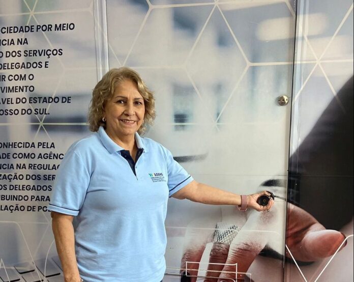 Na AGEMS, Venceslada desempenha um papel crucial: receber as pessoas Na AGEMS, Venceslada desempenha um papel crucial: receber as pessoas com alegria e dedicação