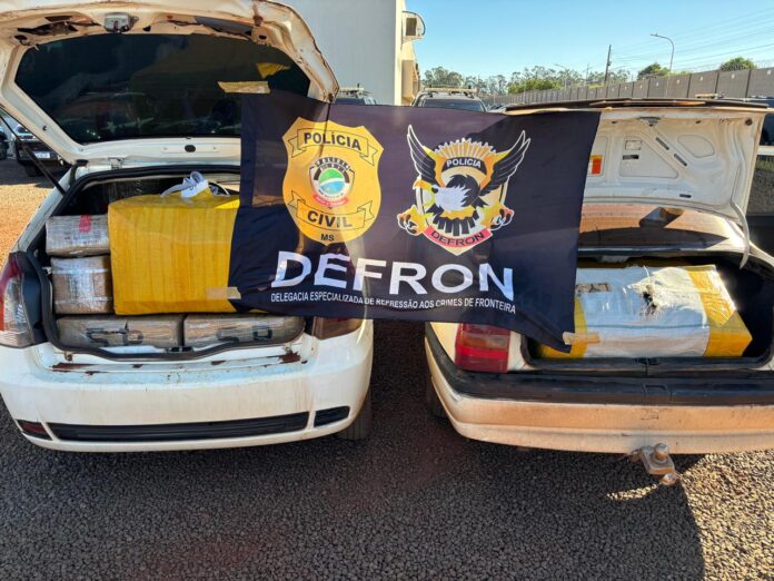 Polícia Civil apreende cerca de R$ 150 mil em produtos descaminhados, no município de Ponta Porã