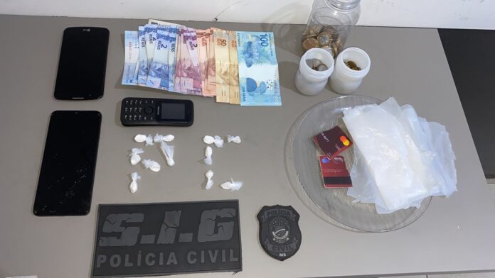 Polícia Civil prende homem por tráfico de drogas em Amambaí Polícia Civil prende homem por tráfico de drogas em Amambaí