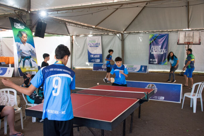 Centro de Convivência nos Jogos Escolares de MS promove novas Centro de Convivência nos Jogos Escolares de MS promove novas amizades entre estudantes-atletas