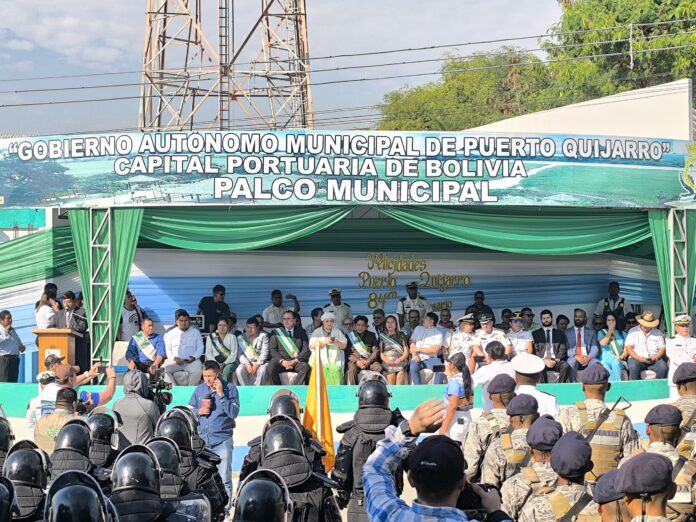 Delegado Regional de Polícia Civil de Corumbá Participa do 84º Delegado Regional de Polícia Civil de Corumbá Participa do 84º Aniversário de Puerto Quijarro, Bolívia