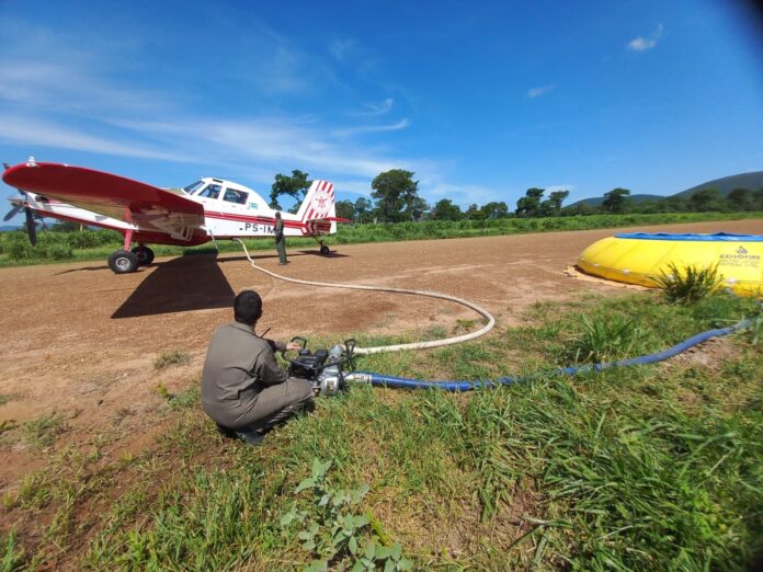 Operação inédita em MS garante atuação dos bombeiros em áreas Operação inédita em MS garante atuação dos bombeiros em áreas de difícil acesso do Pantanal