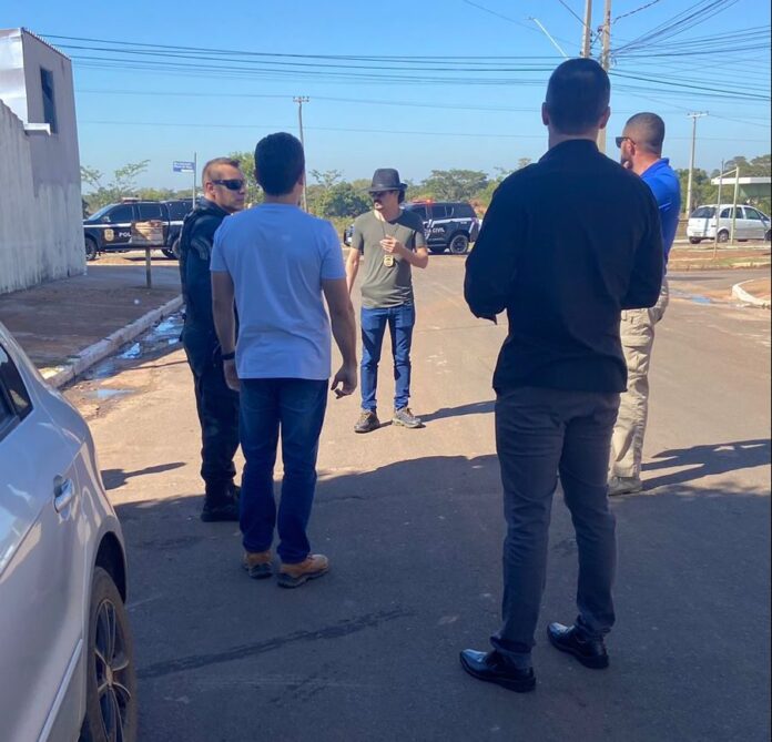 Polícia Civil realiza reprodução simulada de local de crime em Brasilândia