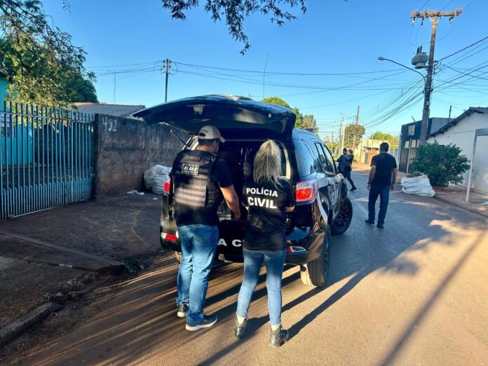 Polícia Civil recaptura evadido do sistema prisional em Sidrolândia Polícia Civil recaptura evadido do sistema prisional em Sidrolândia