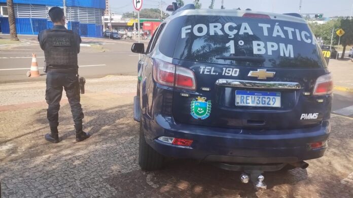 Polícia Militar prende suspeito de furtos na área central poucas Polícia Militar prende suspeito de furtos na área central poucas horas após o crime