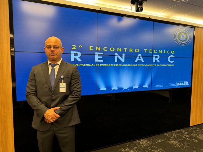 Delegado titular da DENAR participa, em Brasília, de encontro técnico Delegado titular da DENAR participa, em Brasília, de encontro técnico de enfrentamento ao narcotráfico